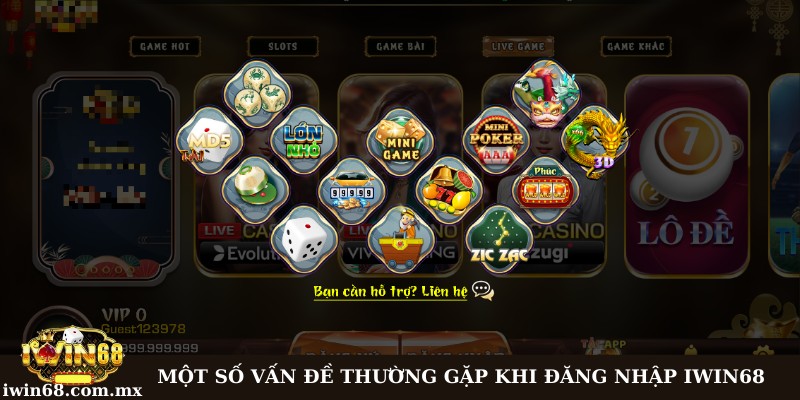 Đăng nhập Iwin68: Hướng dẫn thao tác chỉ với 3 bước giản đơn 3 Những vấn để người chơi cần thường gặp khi truy cập vào Iwin68