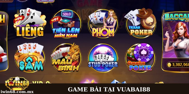 Game Vuabai88 - Top game bài đổi thưởng hấp dẫn nhất